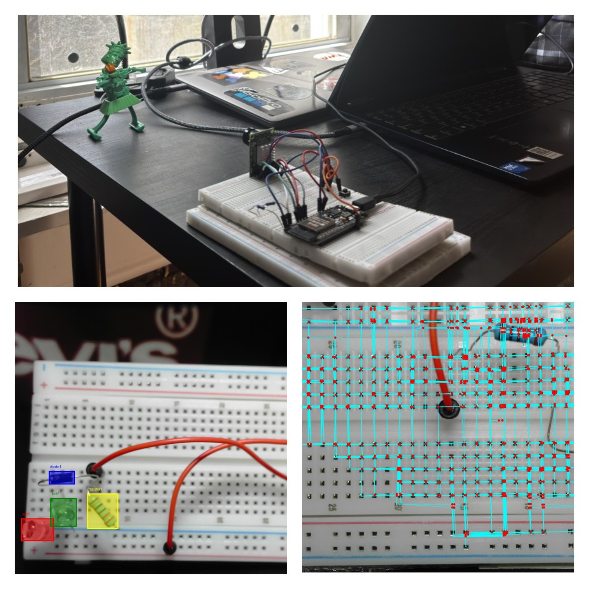 The Electro TA hardware setup
