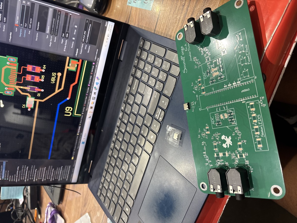 SoundForge FPGA carrier board